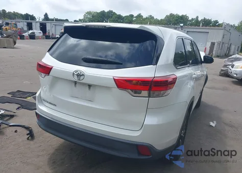 2019 Toyota Highlander Le из США, поврежденный, VIN 5TDZARFH4KS056903